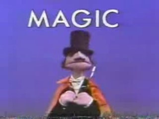 Classic Sesame Street - Mumford reads the word "MAGIC"