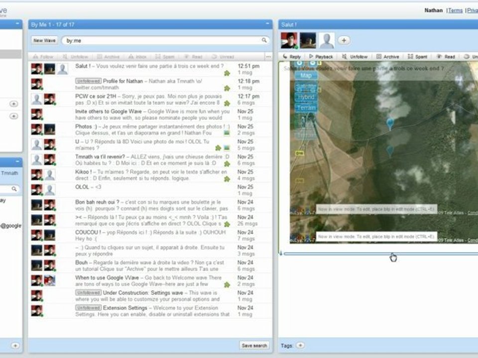 Découverte - Google Wave [HD]