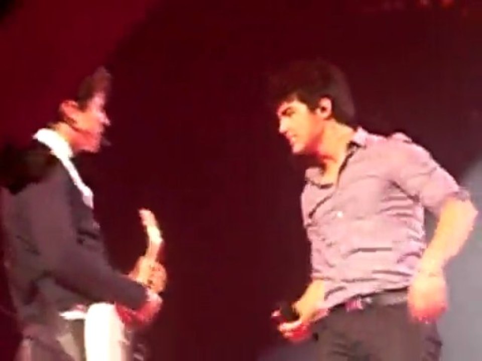 Play my music at Paris by the Jonas Brothers.