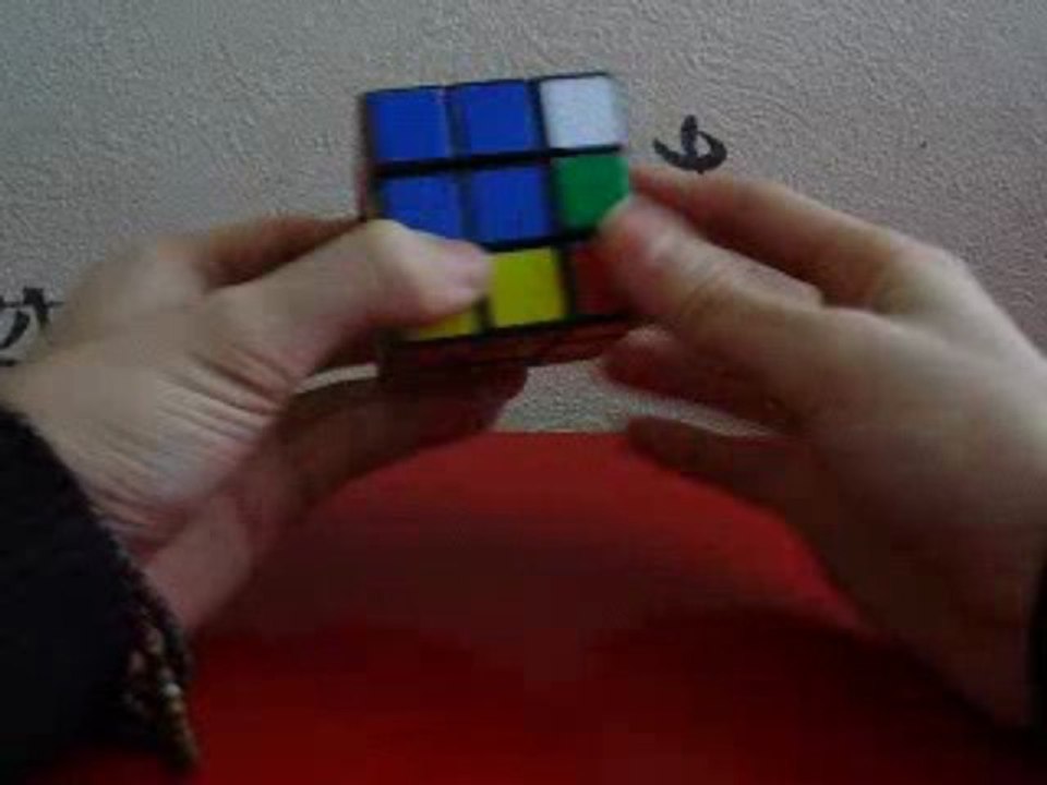resoudre le rubik's etape2
