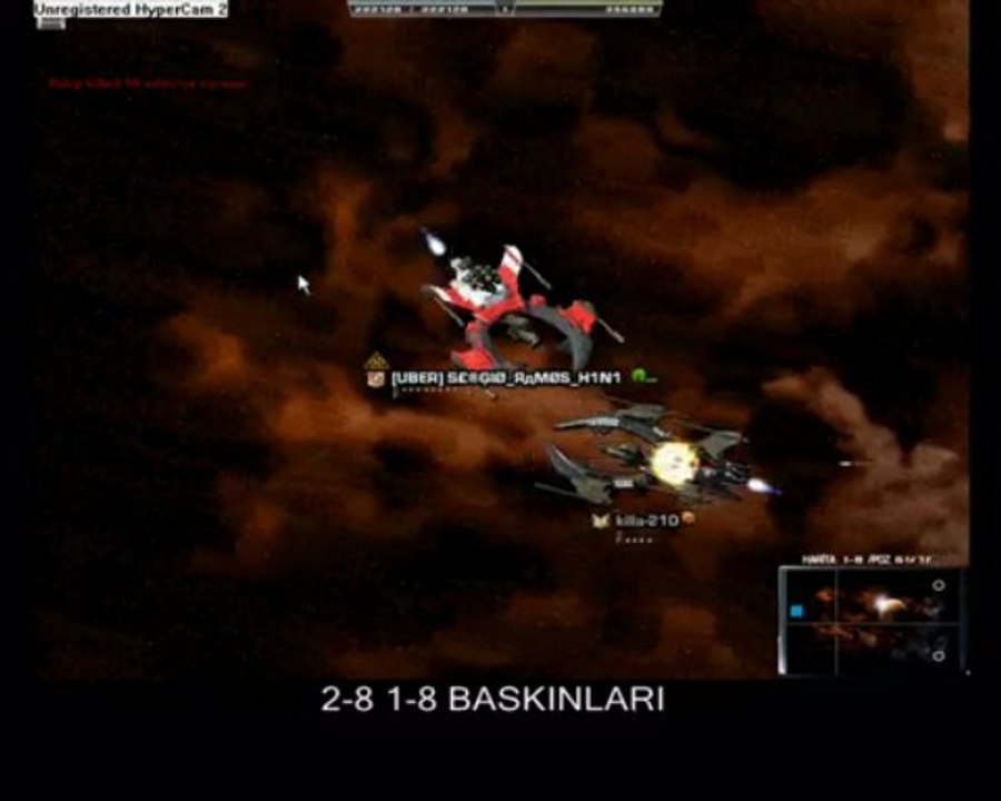 darkorbit 1-8 2-8 baskını