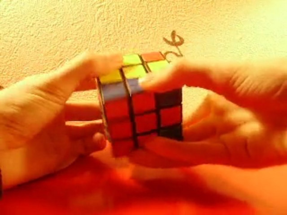 resoudre le rubik's etape4