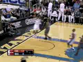 NBA Nick Young creates the steal, runs the opposite end of t