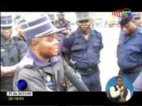 Les gendarmes de Brazzaville visitent le barrage d’Imboulou