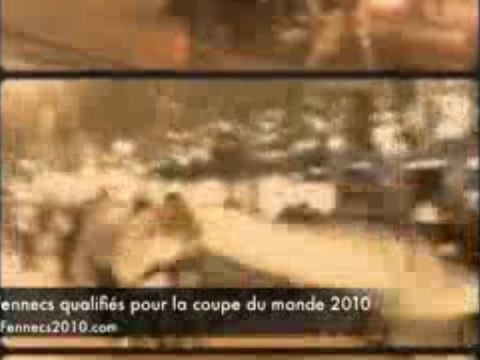 Algérie Egypte - Fennecs 2010 - Célébration Champs Elysées.