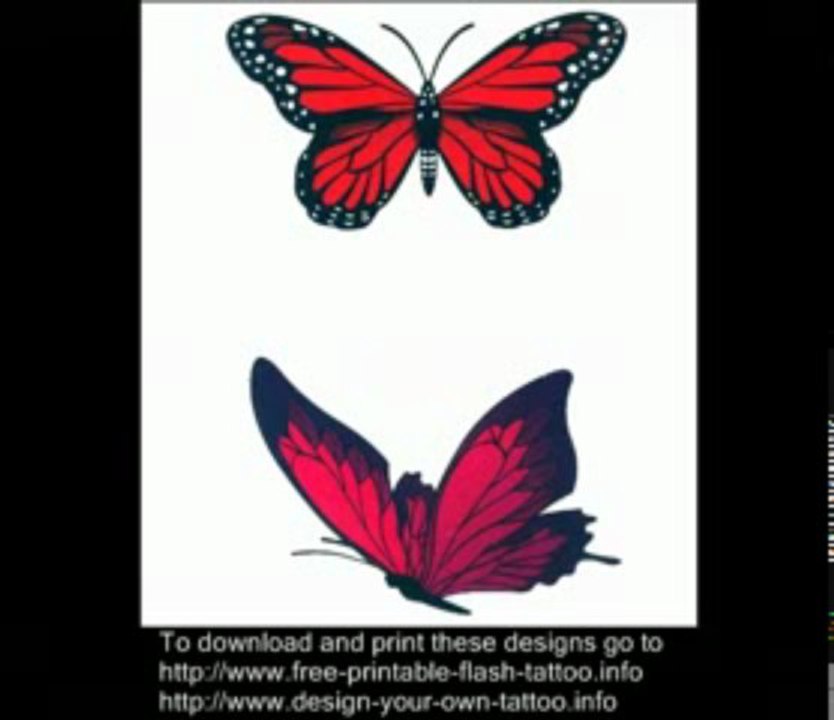 Butterfly Tattoos