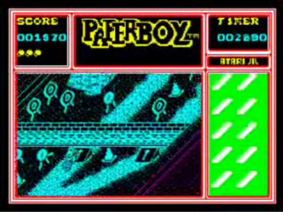 8bit wars - Paper boy.