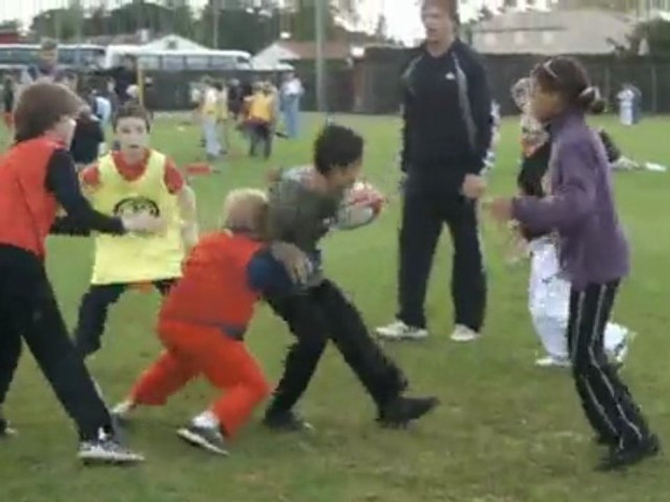 tournoi de rugby classe de CM2 école pierre et Marie Curie