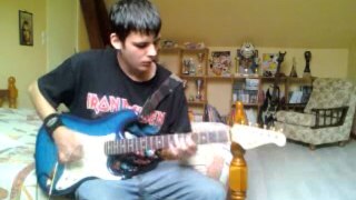 tust antisocial a la guitare