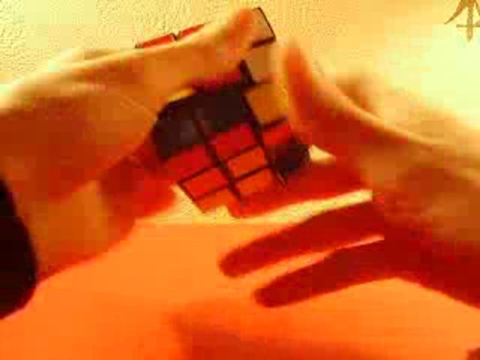 exemple de resolution de rubik's cube (1'19 min)