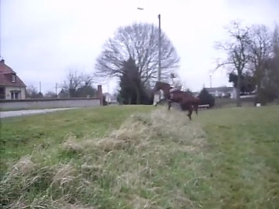 Terrain de jeux - Monté avec Nenette.
