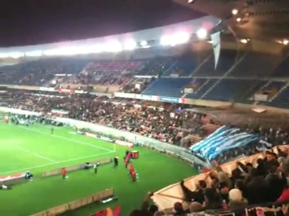 PSG - Auxerre Virage Auteuil 28.11.2009