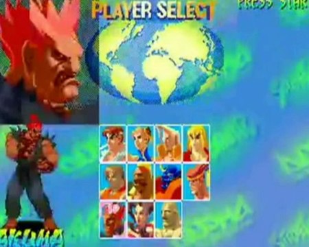 STREET FIGHTER ZERO ALPHA BGM 1 SEGA SATURN STEFGAMERS