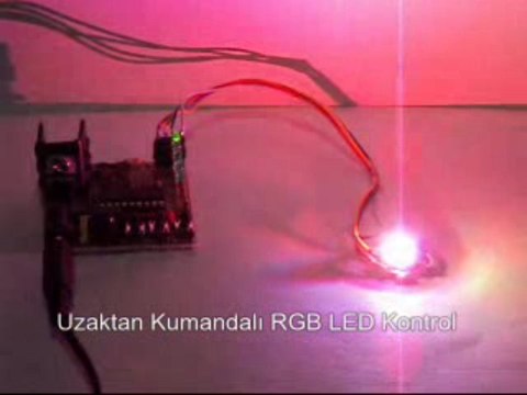 Uzaktan Kumandalı RGB LED Kontrol