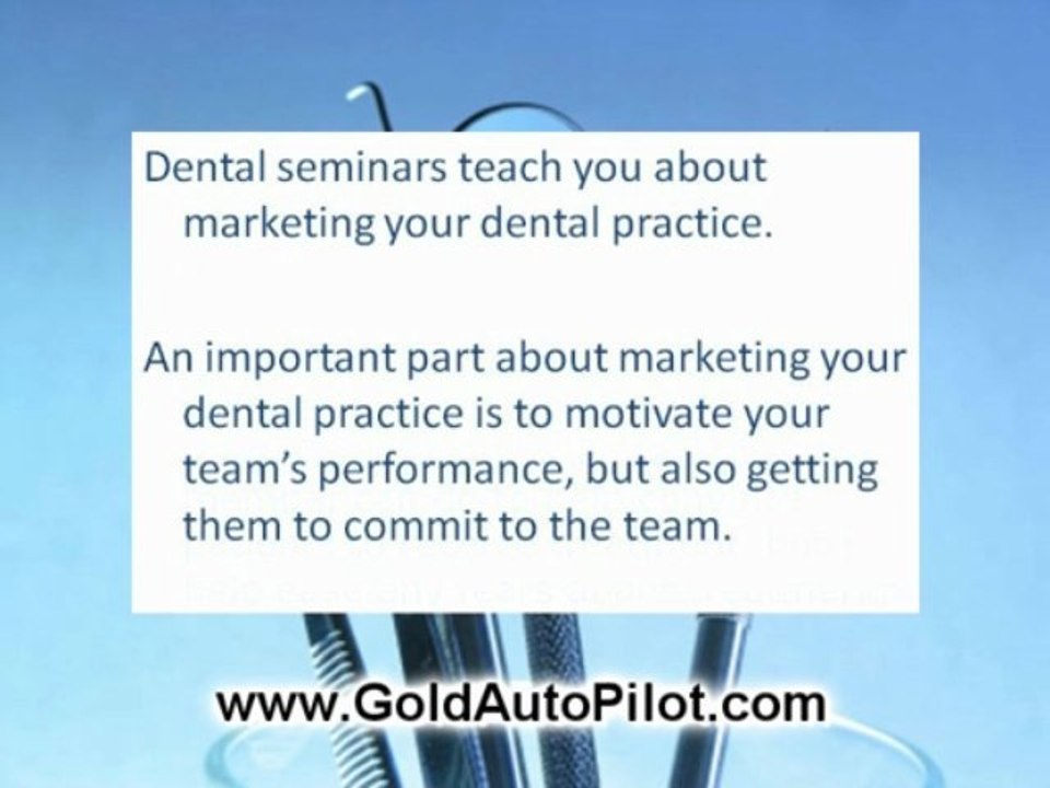 Dental Seminar Information