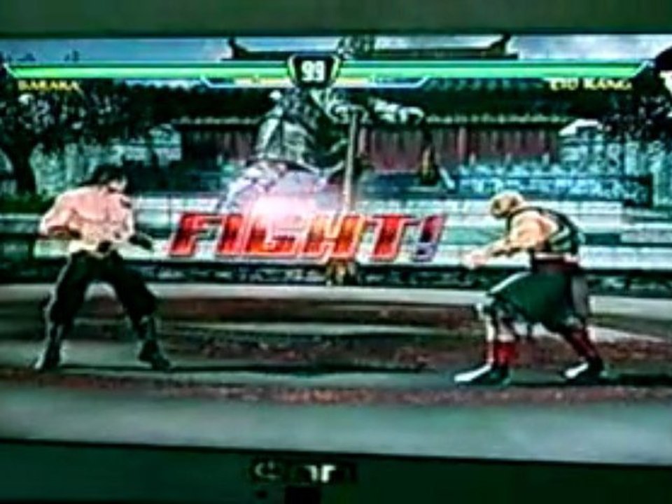 Mortal Kombat VS DC- Baraka VS Liu Kang