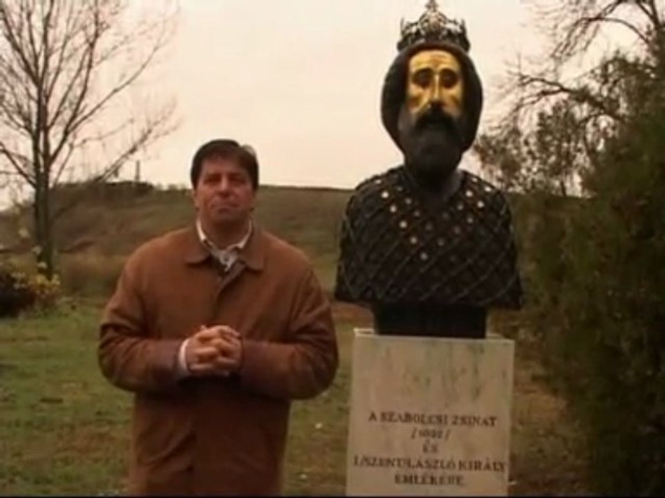 Kovács Magyar András: Táltos pad állítása Szabolcsföldváron