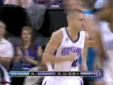 NBA Sergio Rodriguez assists Jason Thompson with a sweet beh