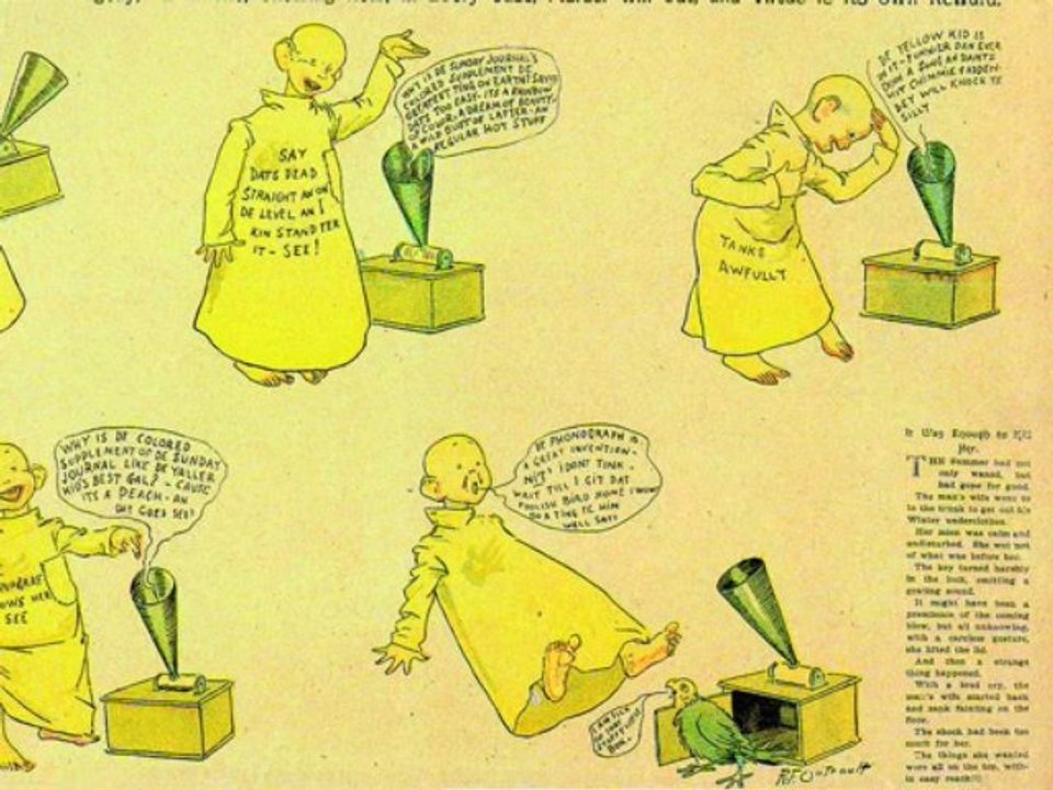 Thierry Smolderen présente : NAISSANCES DE LA BANDE DESSINÉE