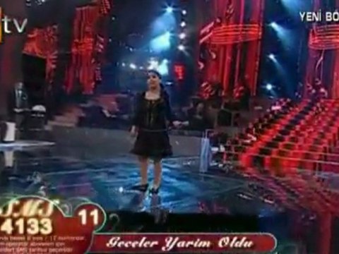 Bir Şarkısın Sen - Ebru Uflaz - Geceler Yarim Oldu