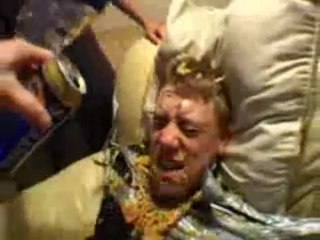 Crazy Football Players have a Bar Fight