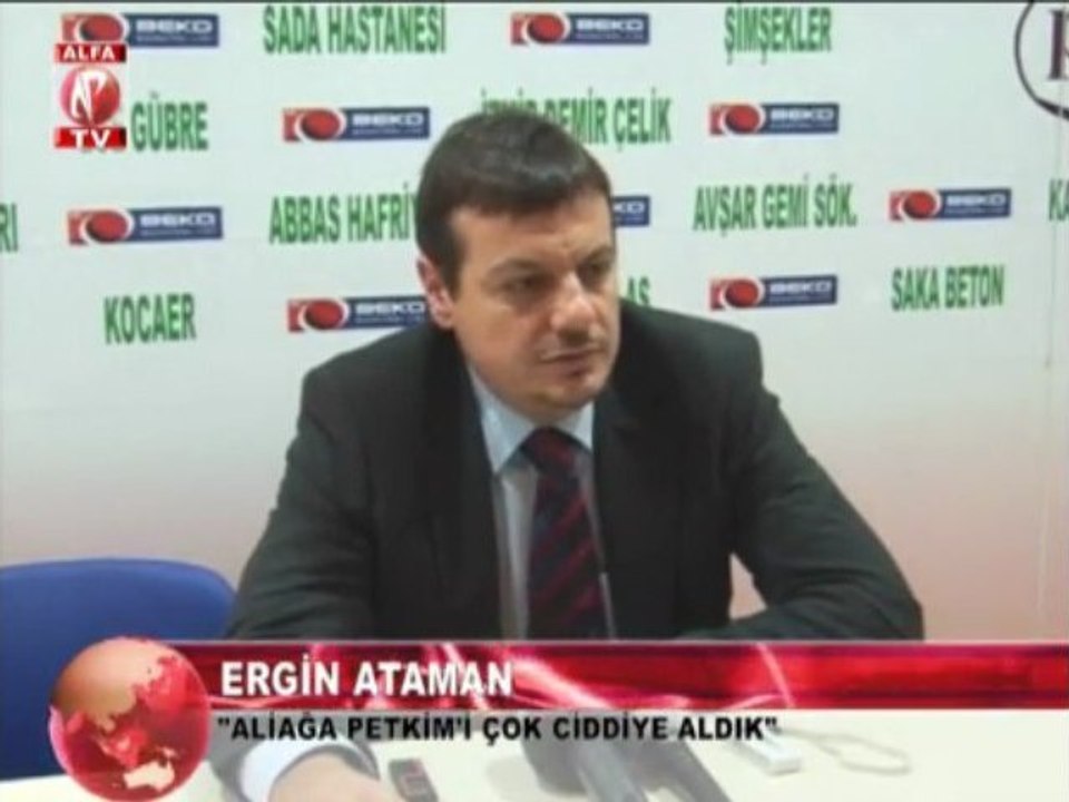 aliağa petkim efes pilsen maç röportajları