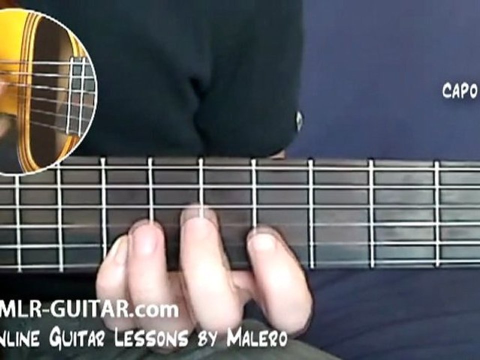 Comment jouer "Shape Of My Heart" à la guitare