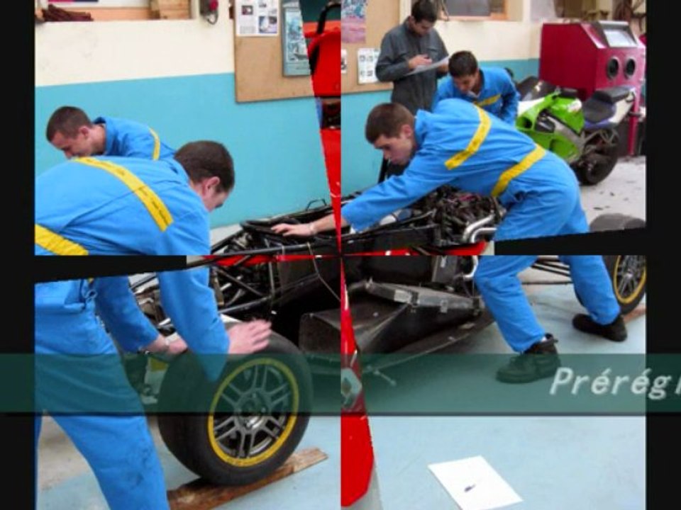 "Les mécaniciens dans la course" Guéhenno VANNES 2009