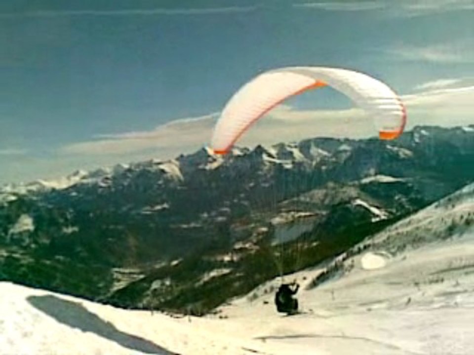 vol hivernal à puy saint vincent