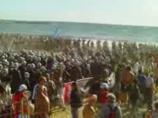 Triathlon Garmin Barcelone - 18 Octobre 2009 - Natation i