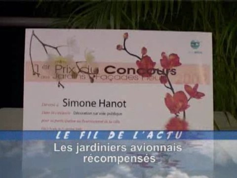 Fil de l'Actu- Les jardins fleuris d'Avion