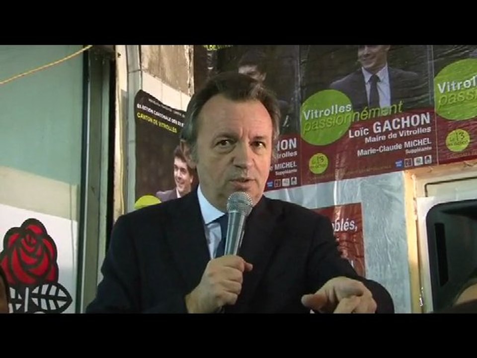 Vitrolles : Guérini félicite Loïc Gachon pour son élection