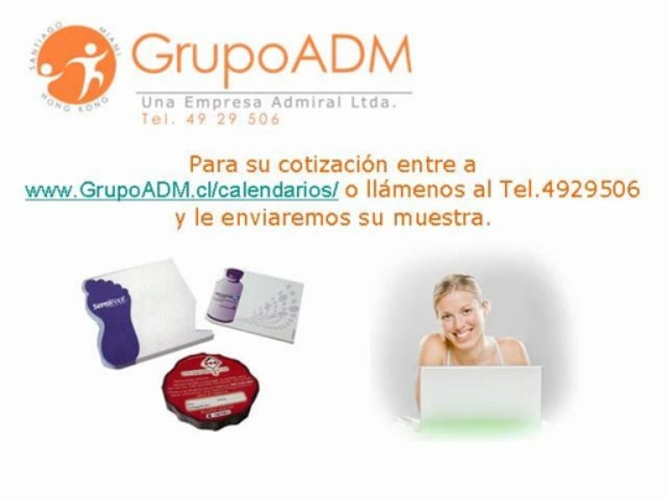 Calendarios Personalizados Tel. 56-2-492 95 06