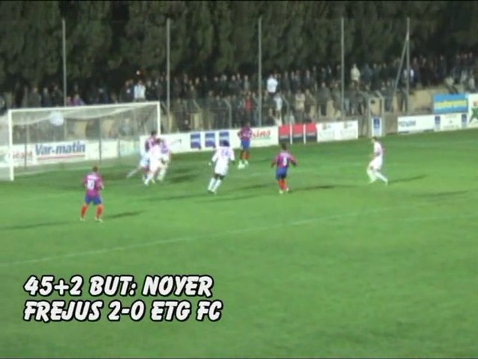 Fréjus-ETG FC: le résumé