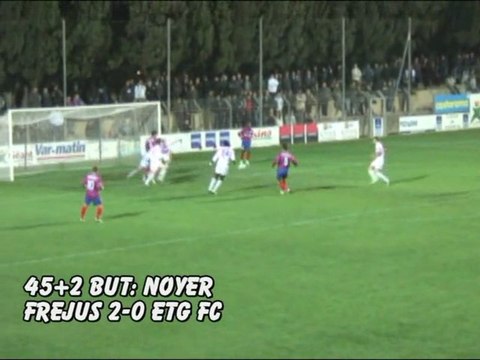 Fréjus-ETG FC: le résumé