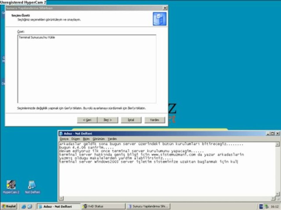 MCSE SZB Görsel Eğitim Videoları www.alintiyap.net