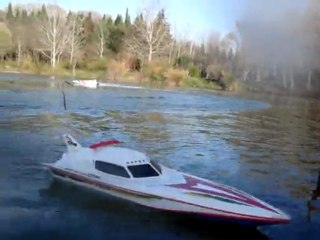 bateau rc moteur 775 titan