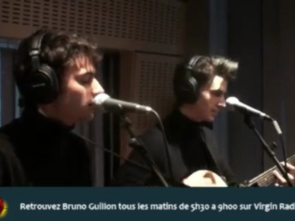 BB Brunes Lalalove You live sur Virgin Radio - Bruno Guillon