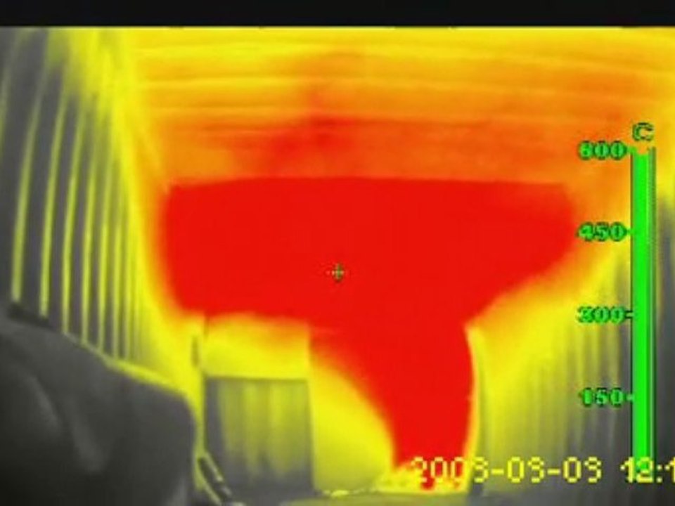 Caisson et caméra thermique