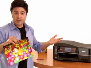 Create and print coloring book pages using personal photos