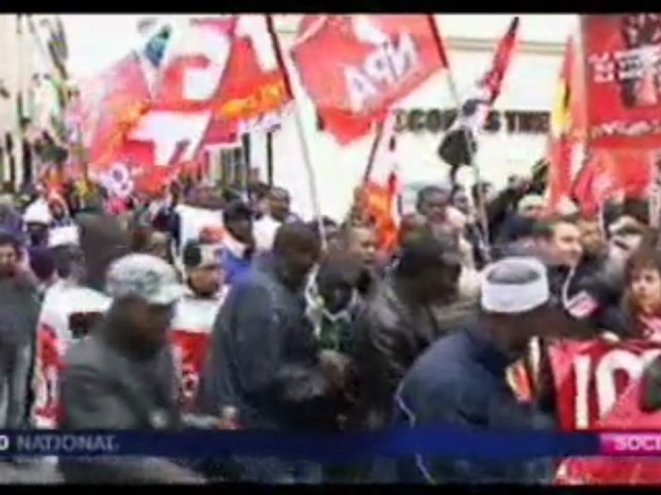FR3-Manifestation contre une immigration jetable à Paris