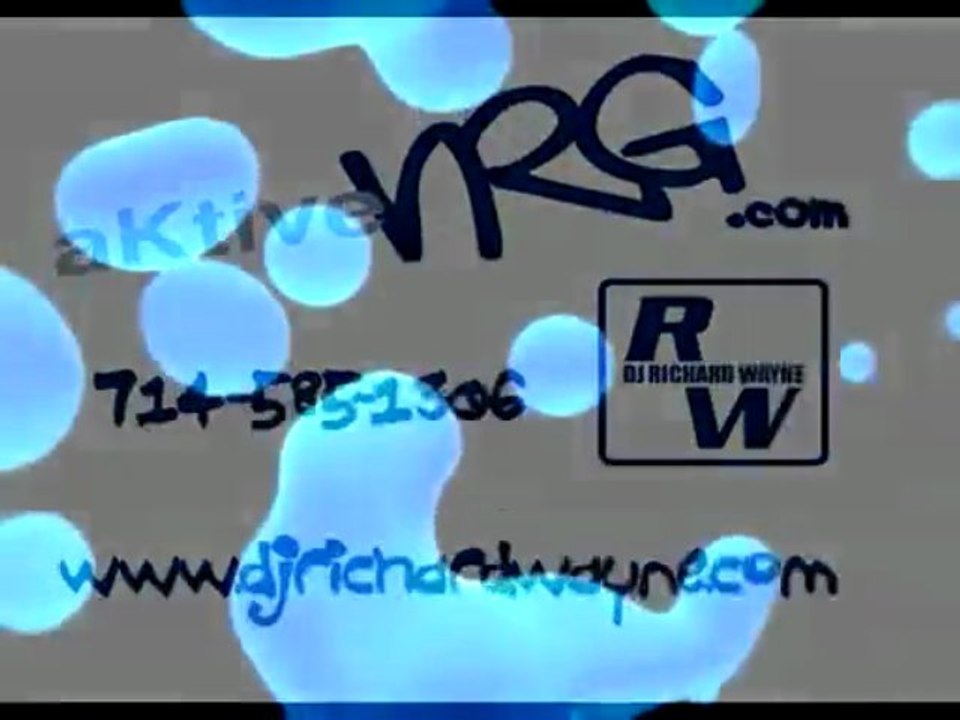 DJ Richard Wayne-Video Backdrop