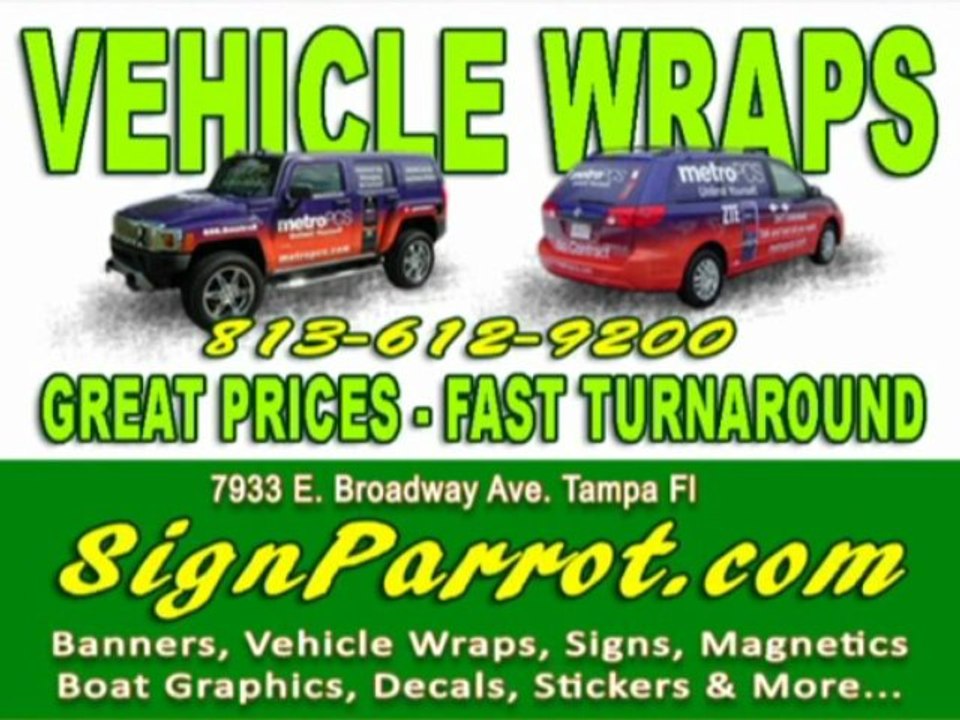 Vehicle Wrap Company In Clearwater