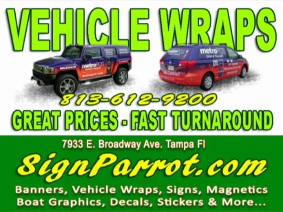 Vehicle Wrap Company In Clearwater Florida