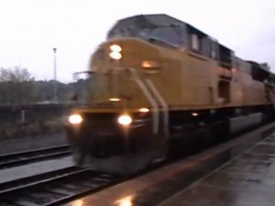 UP #8265 W/ a Canadian Grainer