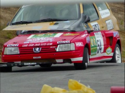 COURSE part 2 Les voitures de slalom Guéhenno VANNES 2009