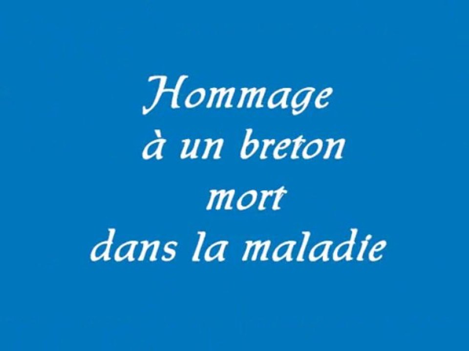hommage à un breton
