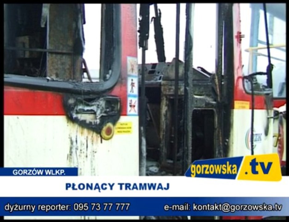 PŁONĄCY TRAMWAJ