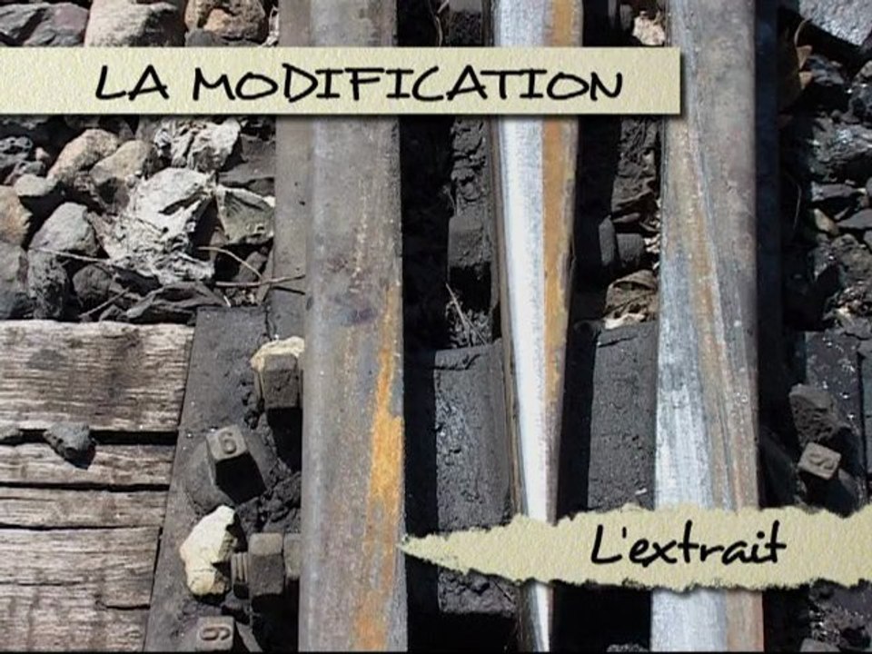 Michel Butor, rencontre - La Modification, extrait