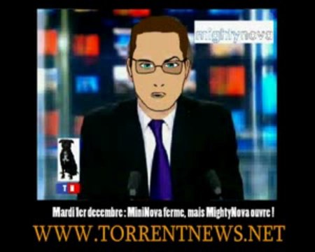 P2P HADOPI : MiniNova ferme...mais MightyNova ouvre !